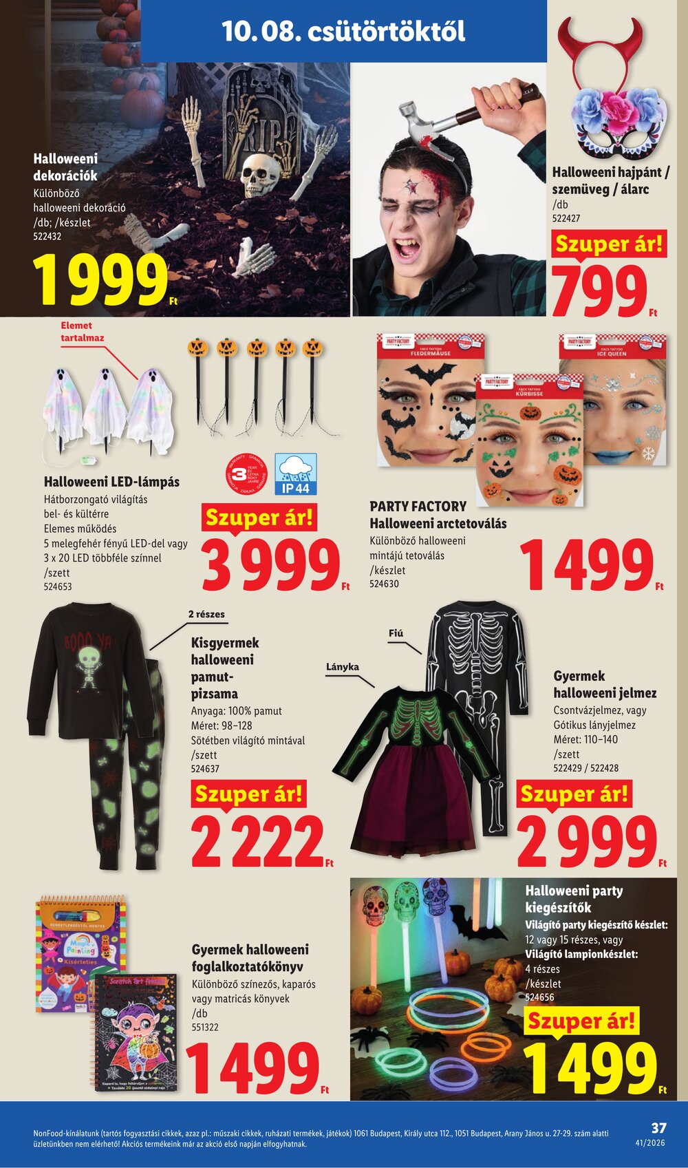Lidl akciós újság 2026.10.08-tól - 37. oldal.