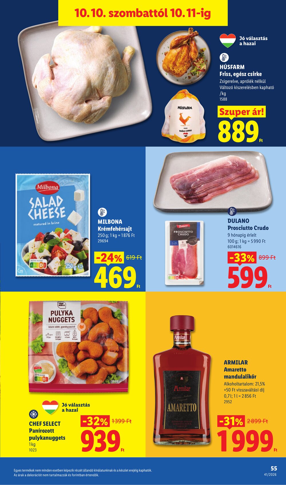 Lidl akciós újság 2026.10.08-tól - 55. oldal.