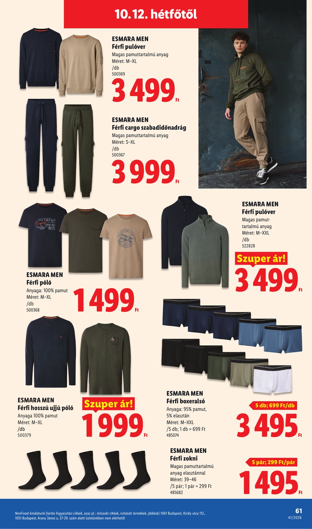 Lidl akciós újság 2026.10.08-tól - 61. oldal.