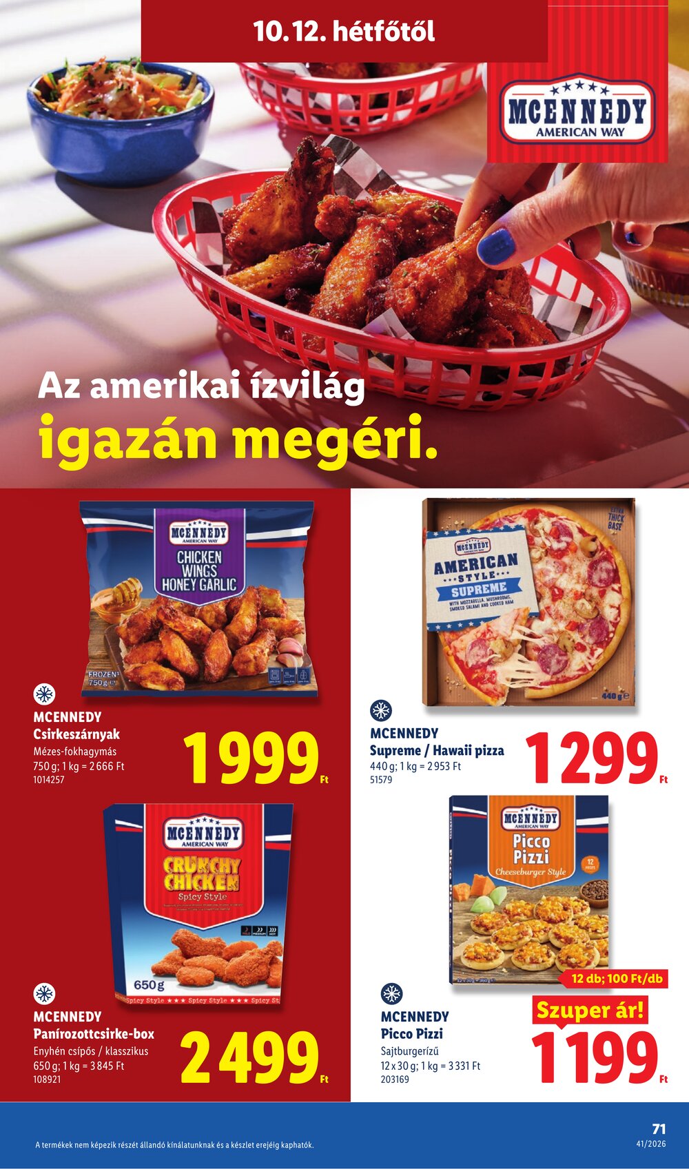 Lidl akciós újság 2026.10.08-tól - 71. oldal.