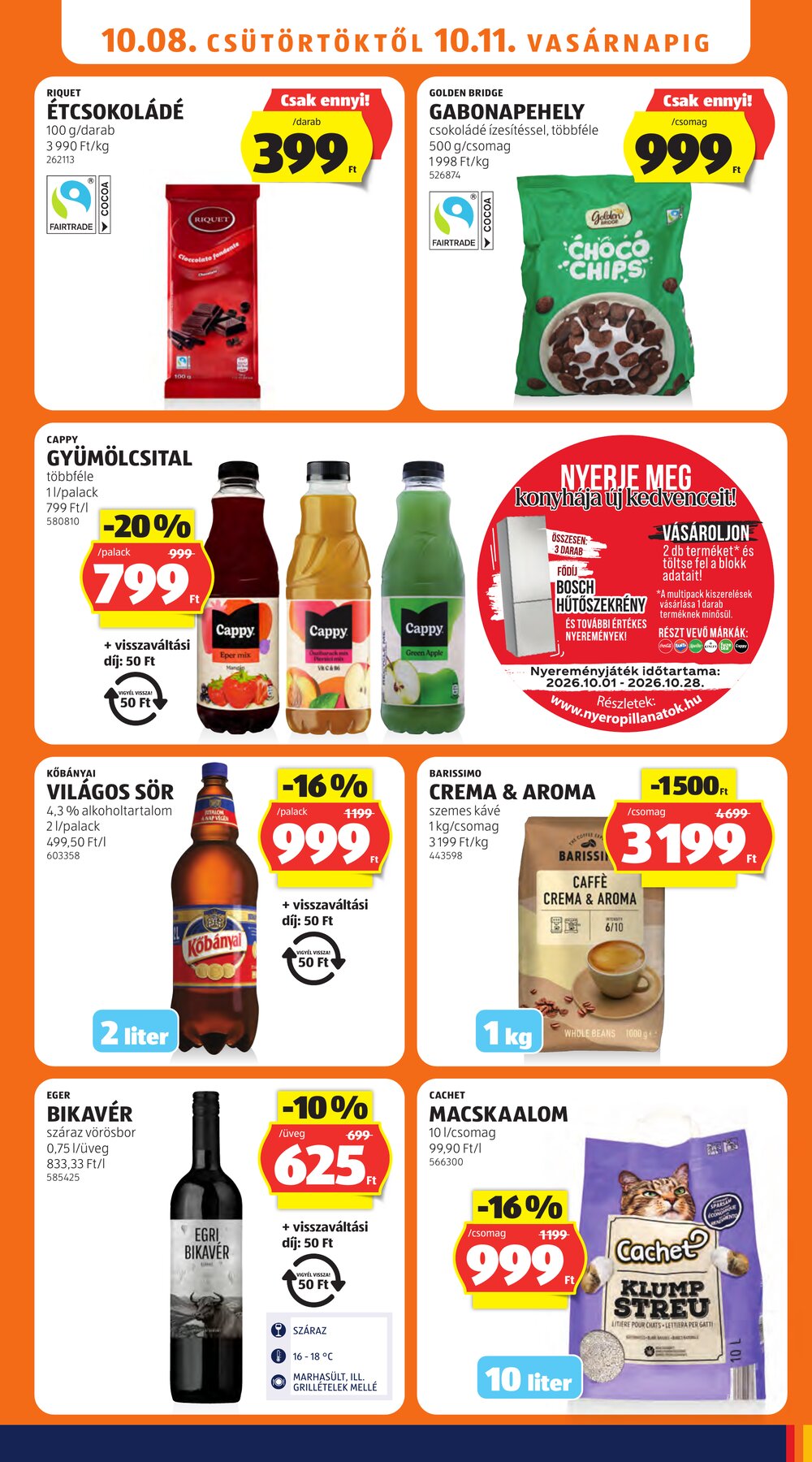 Aldi akciós újság 2026.10.08-tól - 15. oldal.