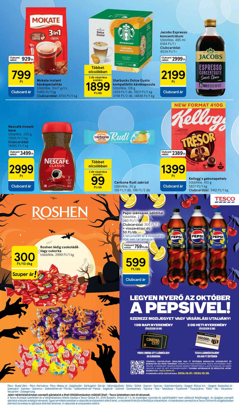 Tesco akciós újság 2026.10.08-tól - 25. oldal.