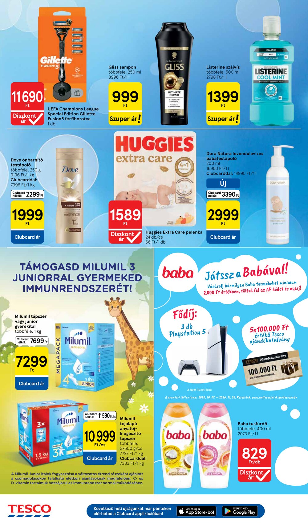 Tesco akciós újság 2026.10.08-tól - 28. oldal.