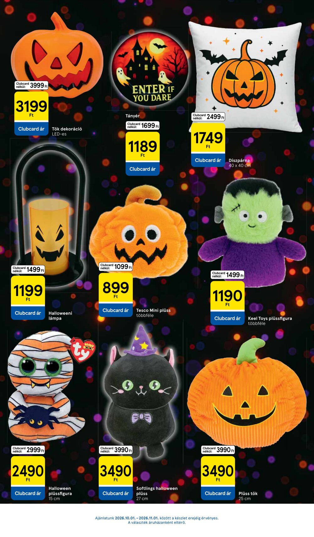 Tesco akciós újság 2026.10.08-tól - 31. oldal.