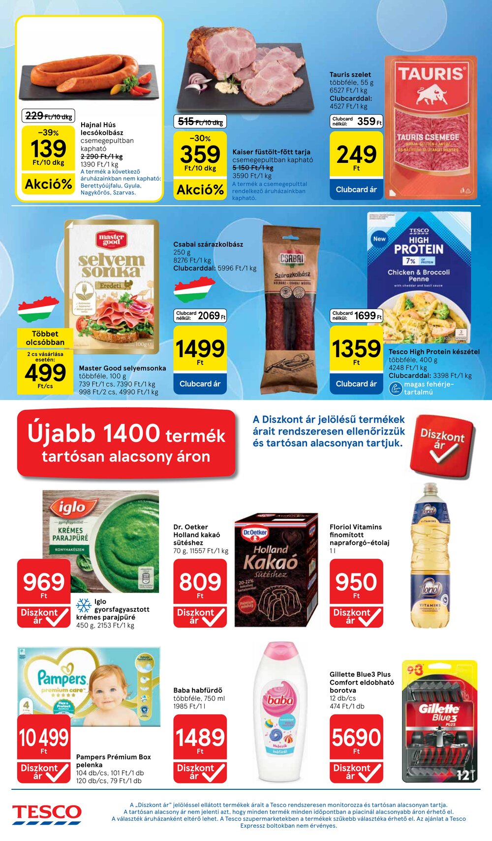 Tesco akciós újság 2026.10.08-tól - 4. oldal.