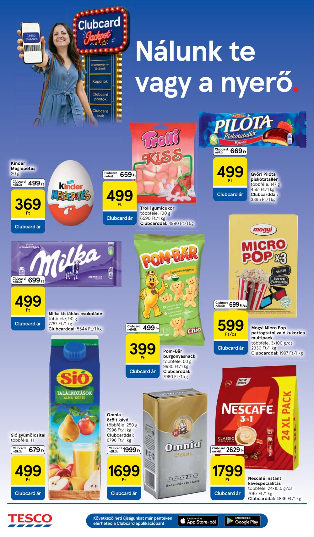 Tesco akciós újság 2026.10.08-tól - 4. oldal.