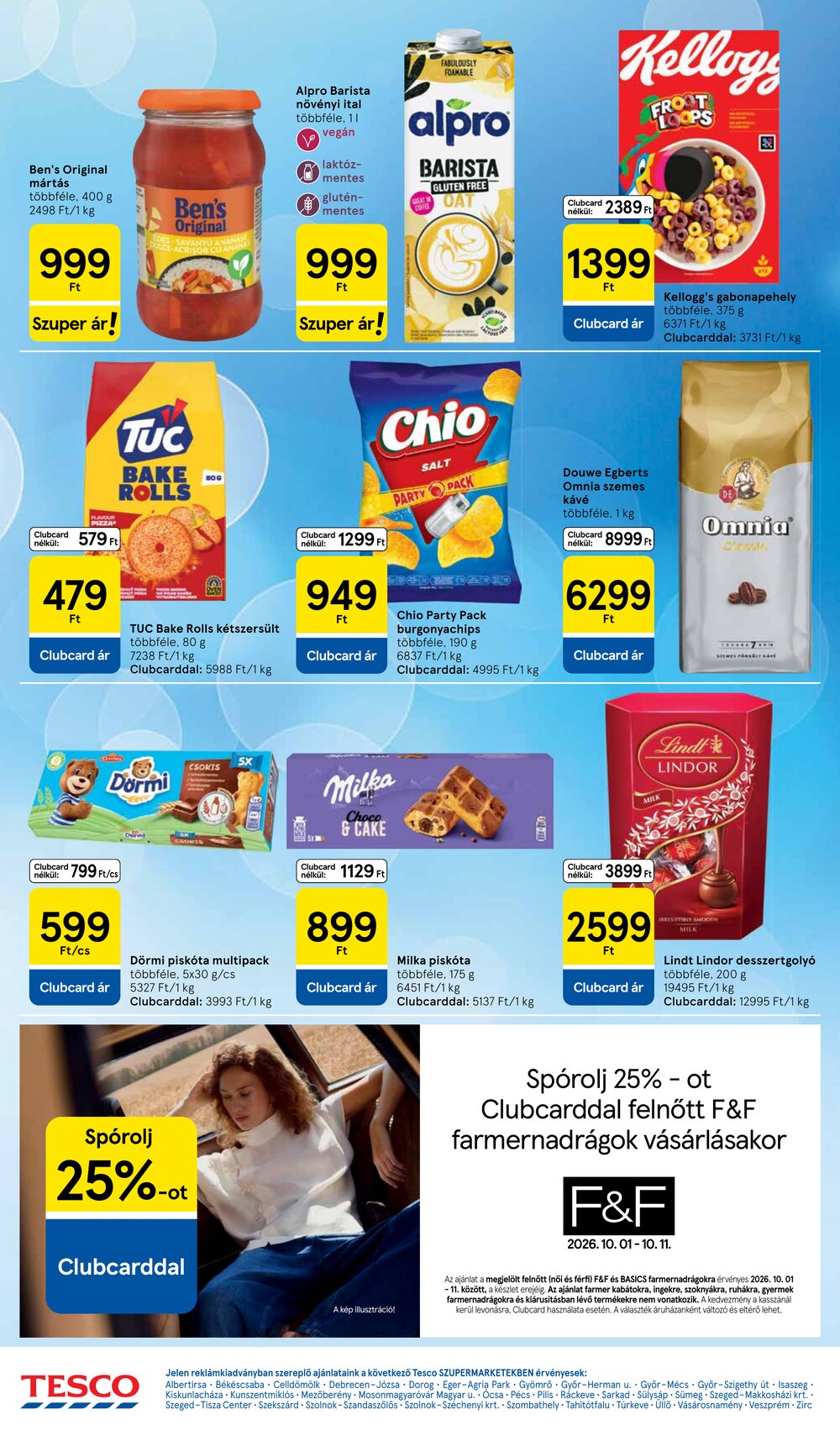 Tesco akciós újság 2026.10.08-tól - 6. oldal.