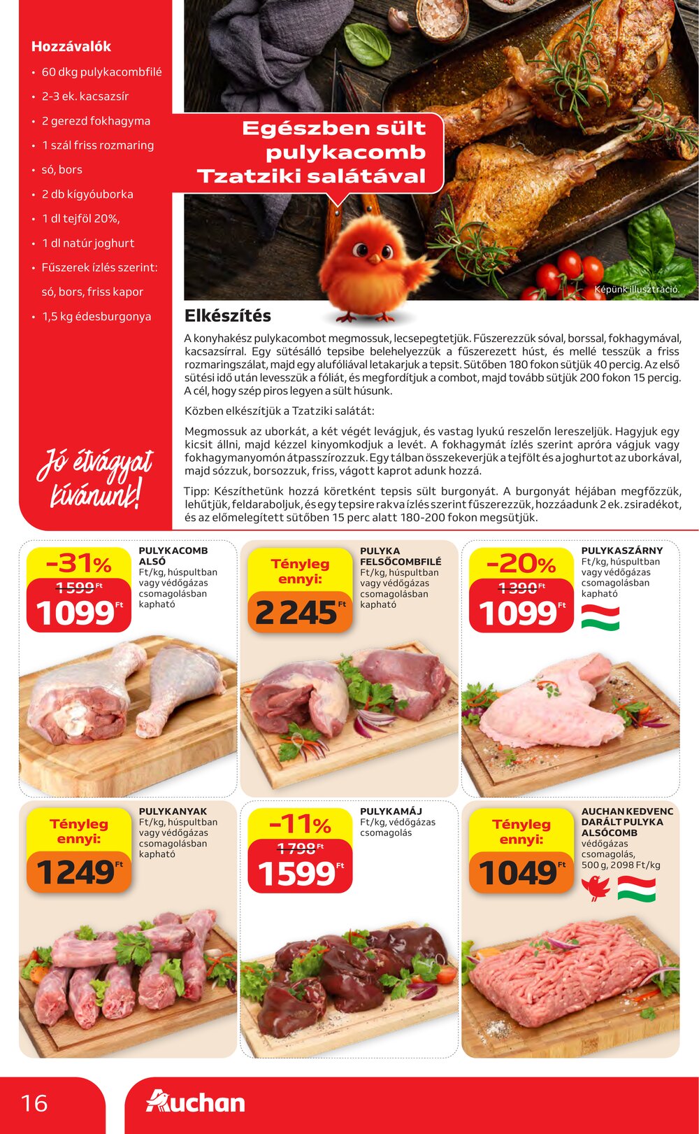 Auchan akciós újság 2026.10.08-tól - 16. oldal.
