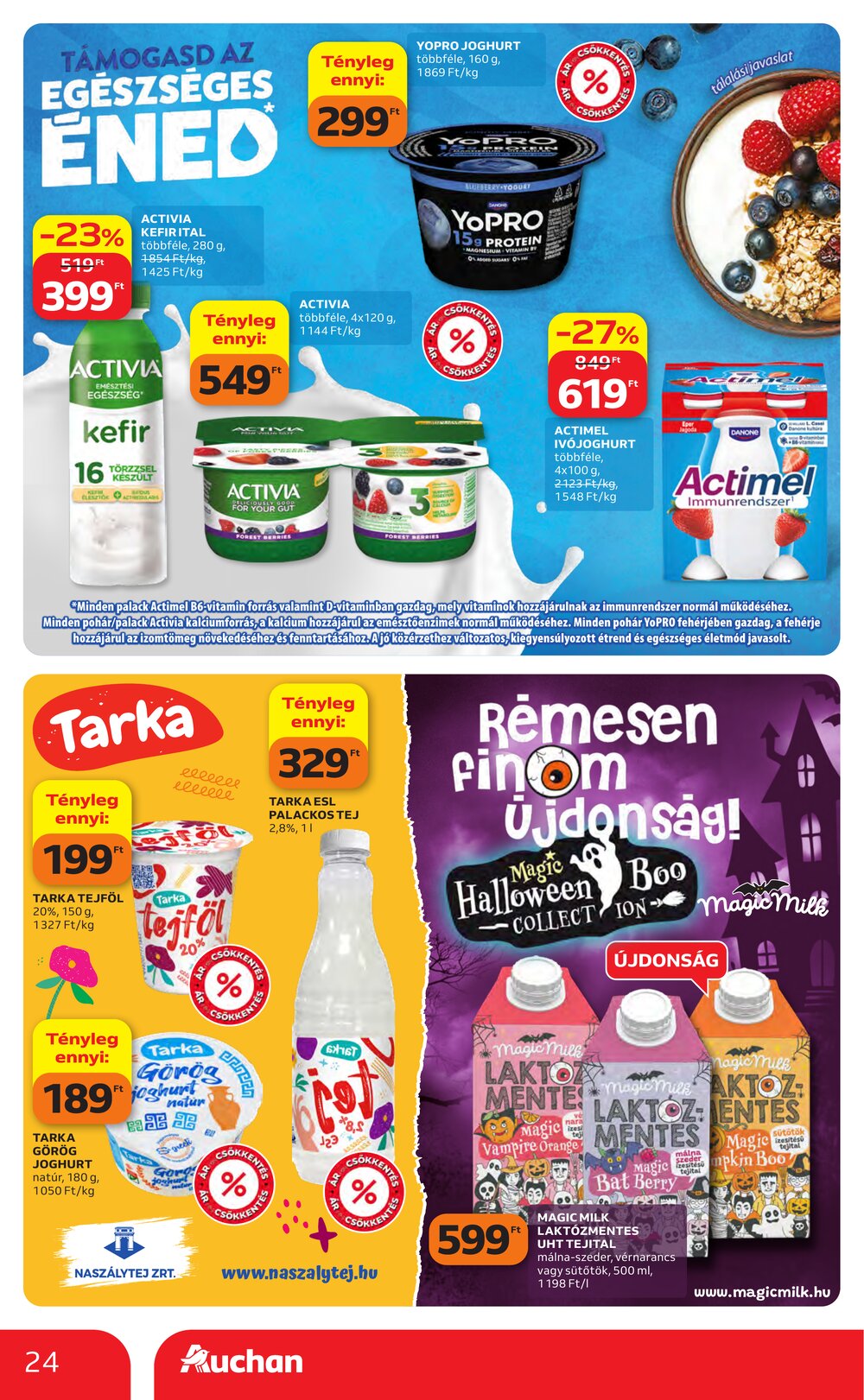 Auchan akciós újság 2026.10.08-tól - 24. oldal.
