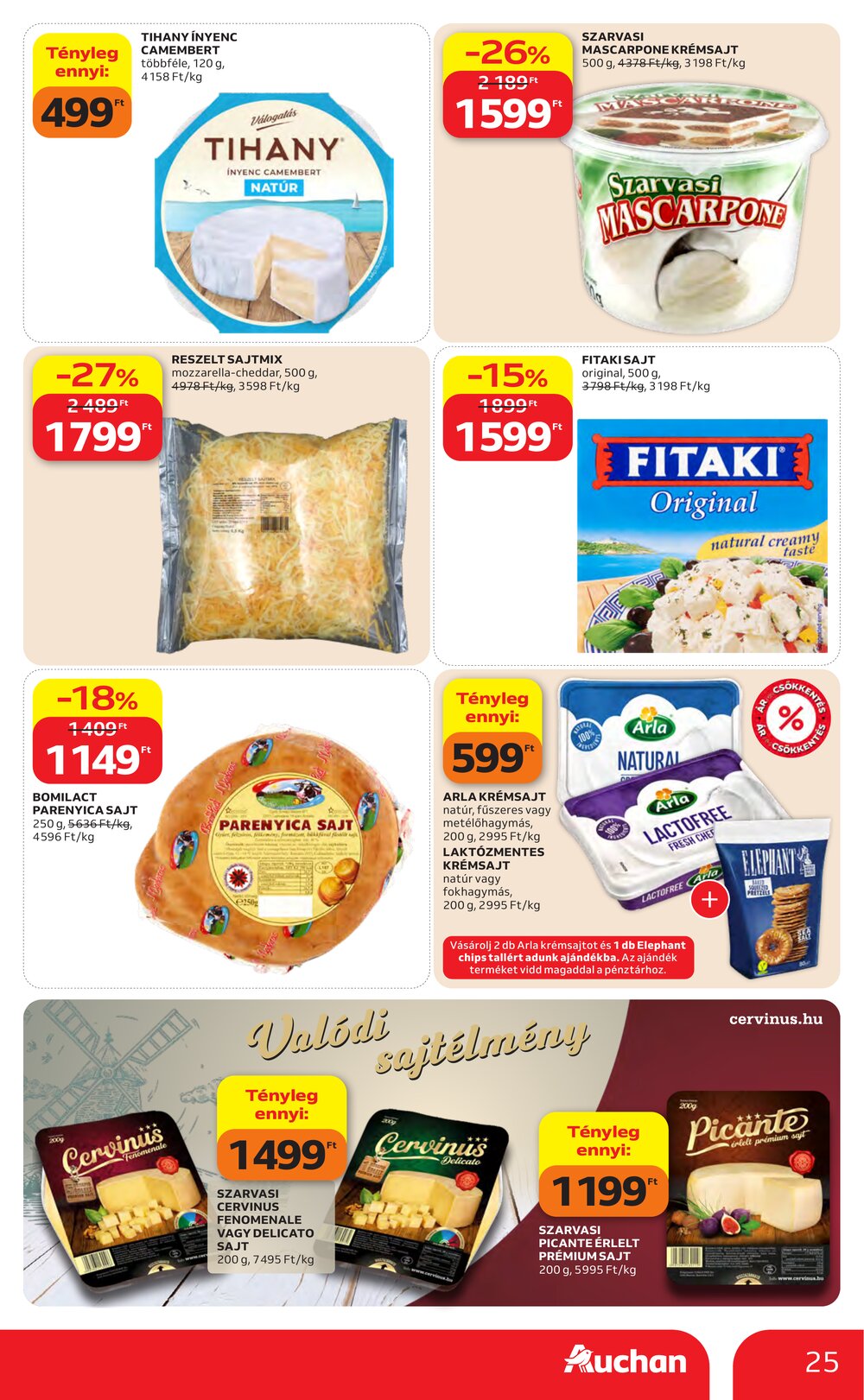 Auchan akciós újság 2026.10.08-tól - 25. oldal.