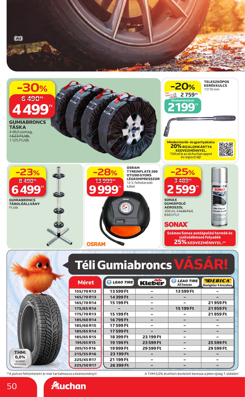 Auchan akciós újság 2026.10.08-tól - 50. oldal.