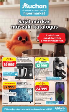 Auchan akciós újság 2026.10.08-tól
