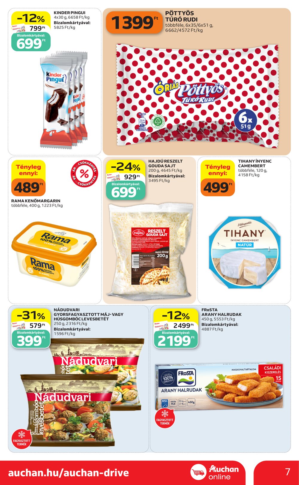 Auchan akciós újság 2026.10.08-tól - 7. oldal.