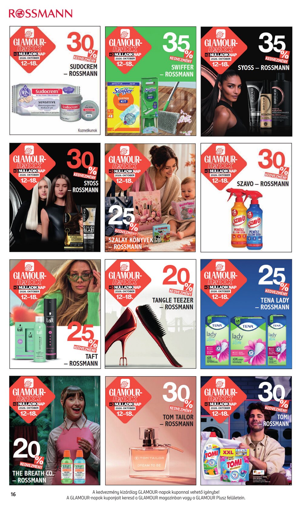 Rossmann akciós újság 2026.10.12-től - 16. oldal.
