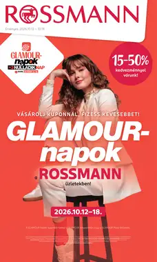 Rossmann akciós újság 2026.10.12-től