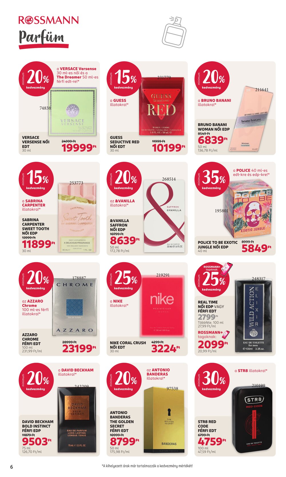 Rossmann akciós újság 2026.10.12-től - 8. oldal.