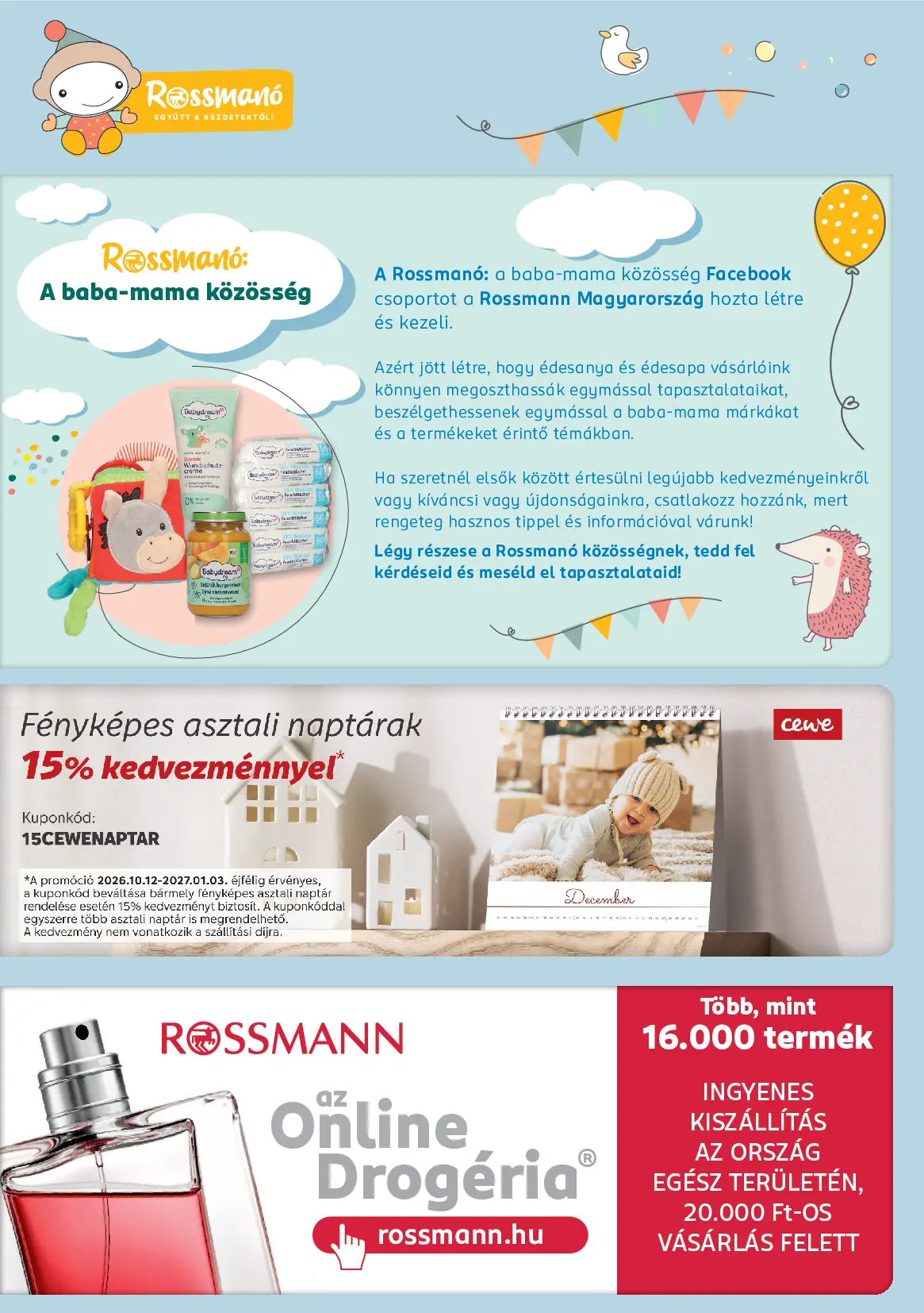 Rossmann akciós újság 2026.10.12-től - 13. oldal.