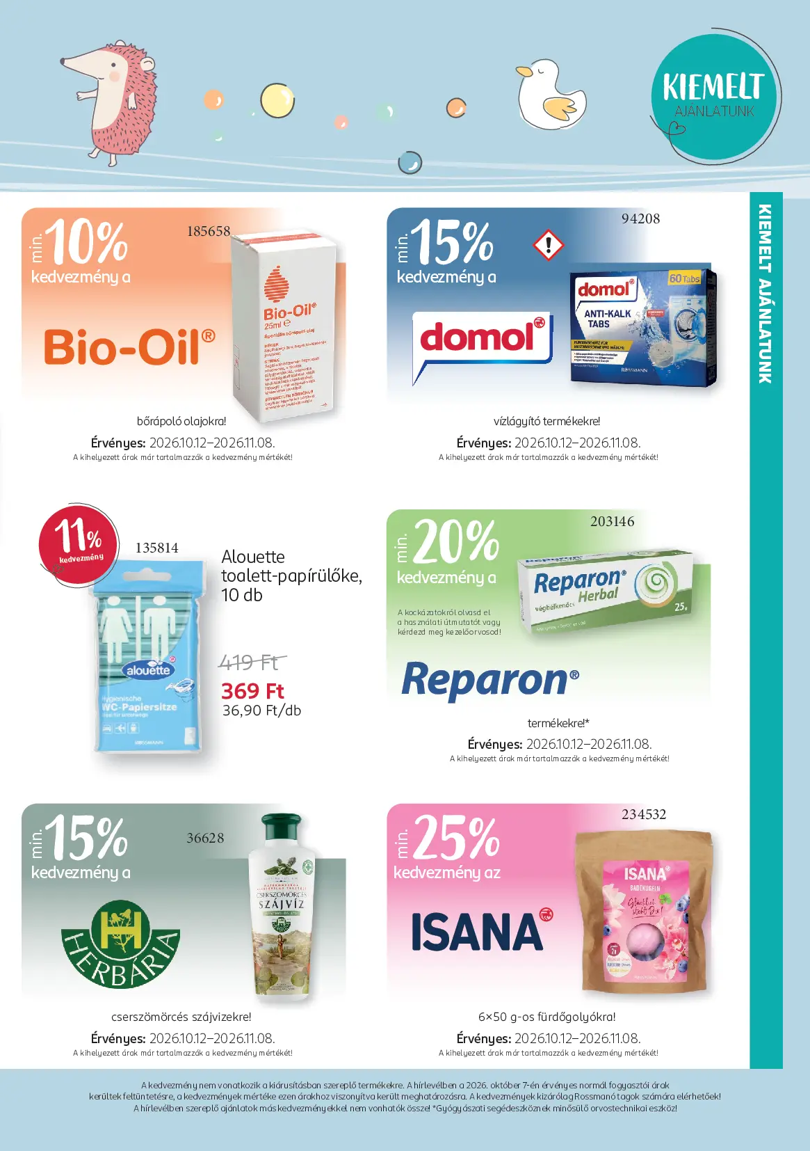 Rossmann akciós újság 2026.10.12-től - 5. oldal.