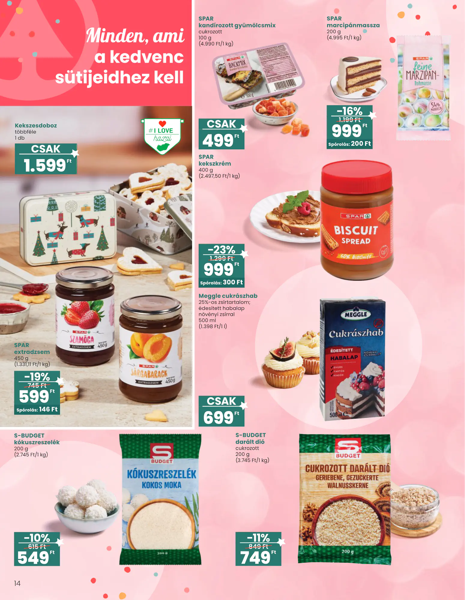 Spar akciós újság 2026.10.14-től - 14. oldal.
