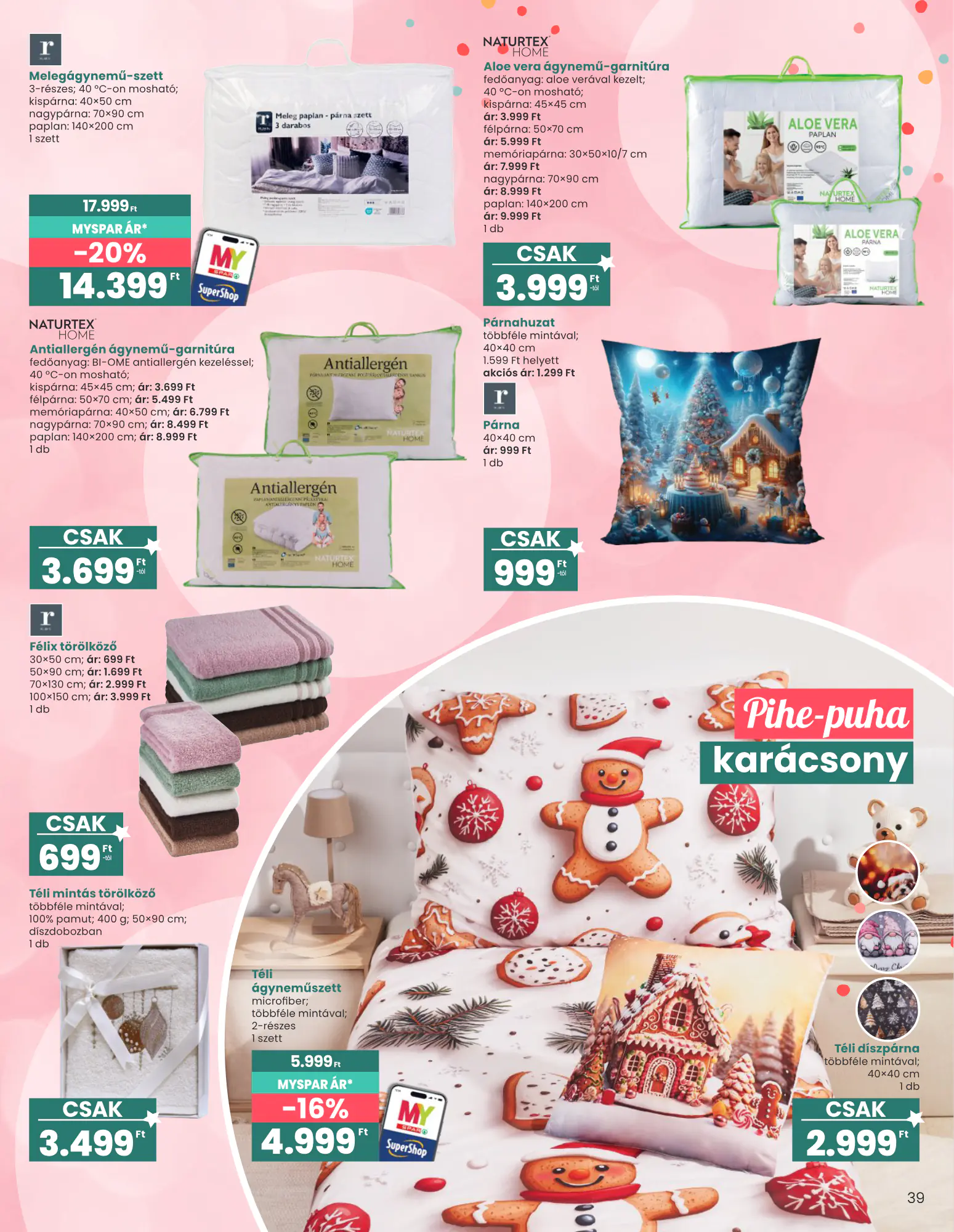 Spar akciós újság 2026.10.14-től - 39. oldal.
