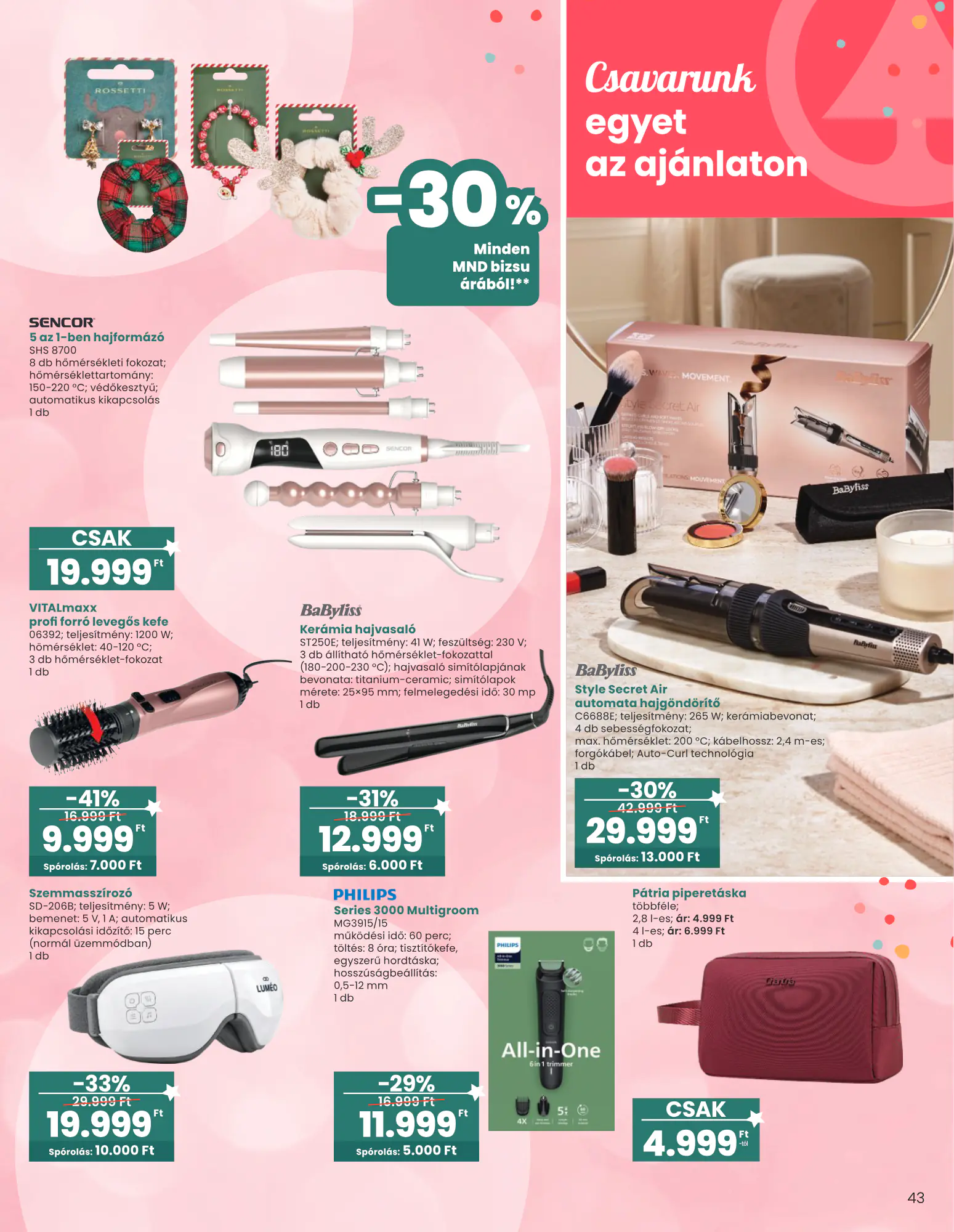 Spar akciós újság 2026.10.14-től - 43. oldal.