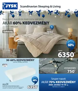 JYSK akciós újság 2026.10.14-től