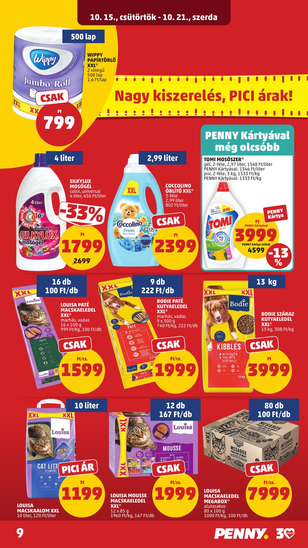 Penny Market akciós újság 2026.10.15-től - 11. oldal.