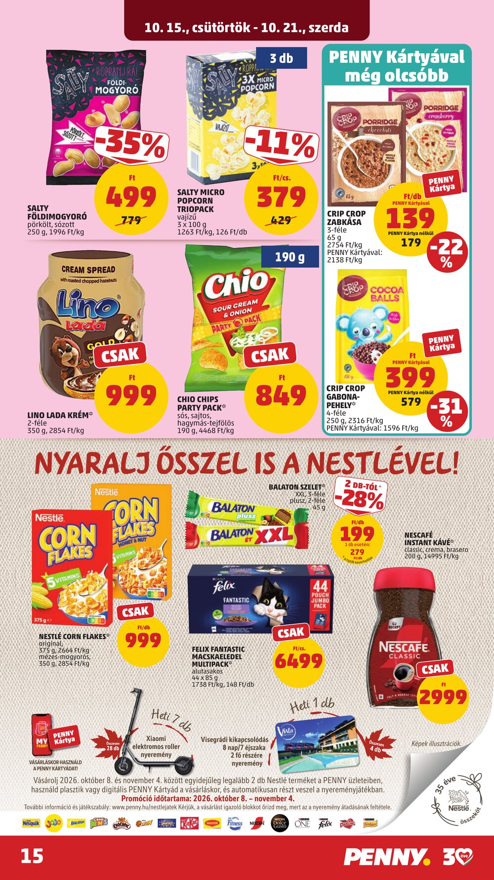 Penny Market akciós újság 2026.10.15-től - 19. oldal.