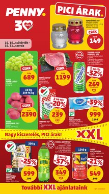 Penny Market akciós újság 2026.10.15-től