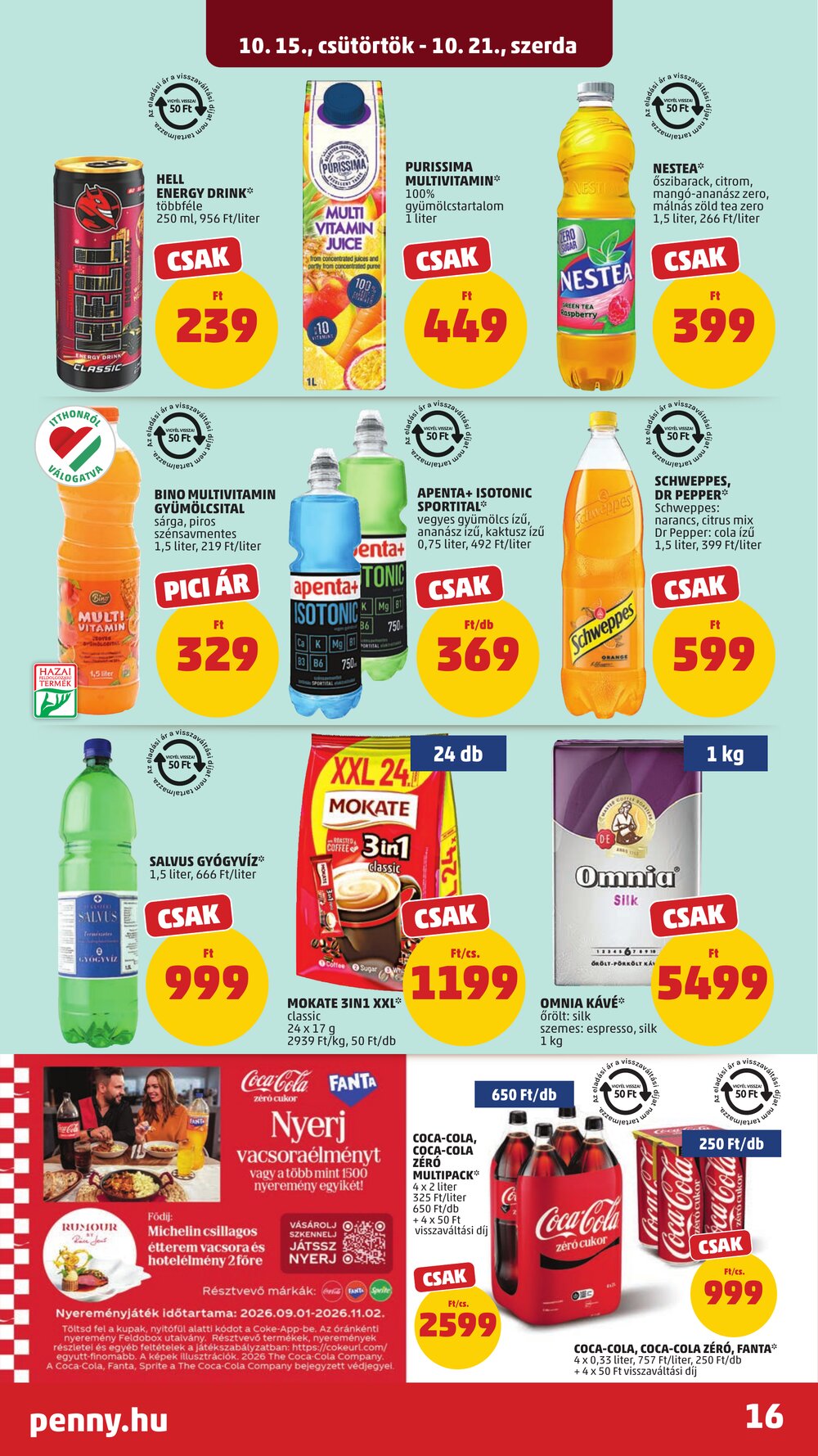 Penny Market akciós újság 2026.10.15-től - 20. oldal.