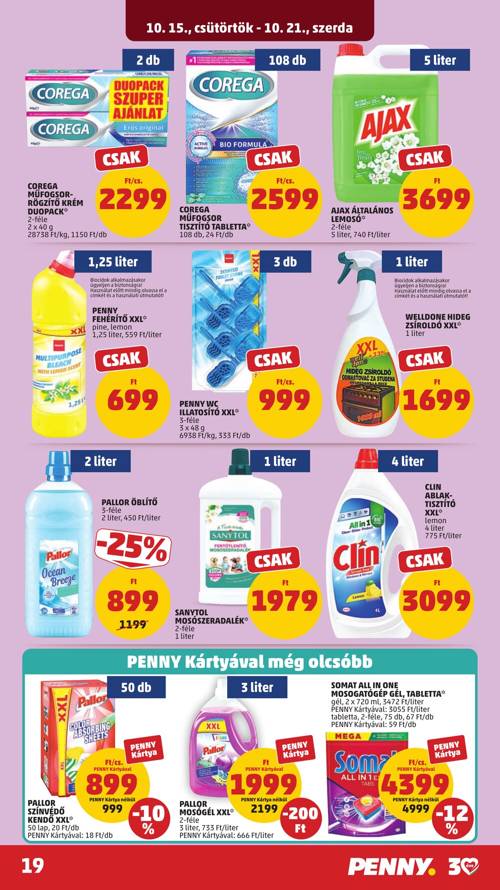 Penny Market akciós újság 2026.10.15-től - 23. oldal.