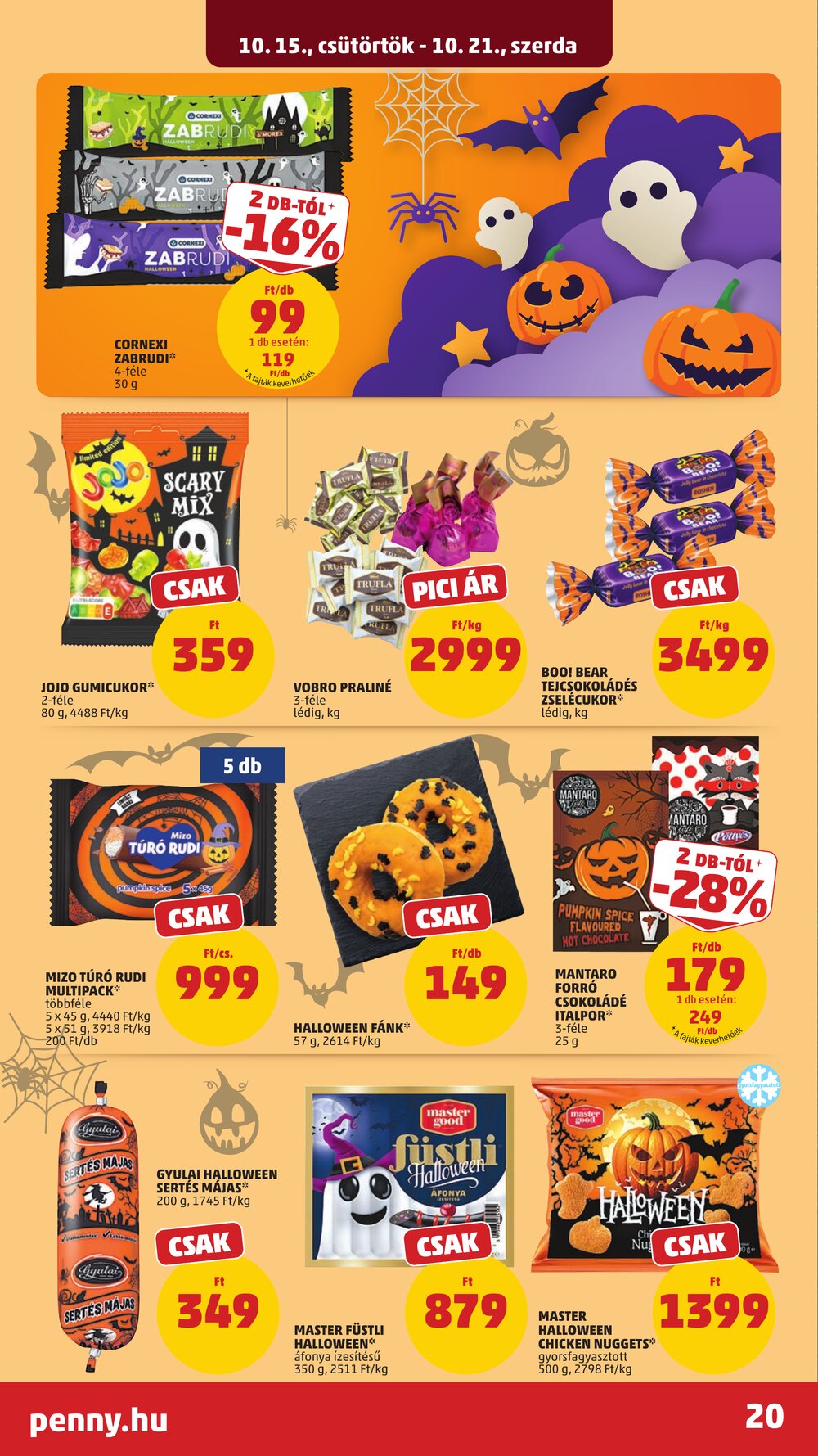 Penny Market akciós újság 2026.10.15-től - 24. oldal.