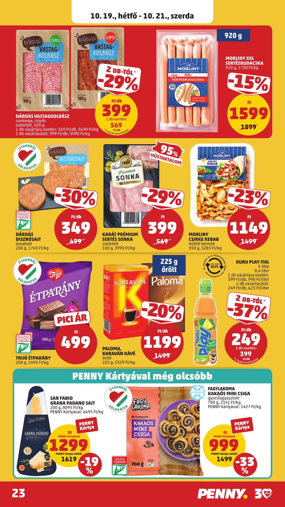 Penny Market akciós újság 2026.10.15-től - 27. oldal.