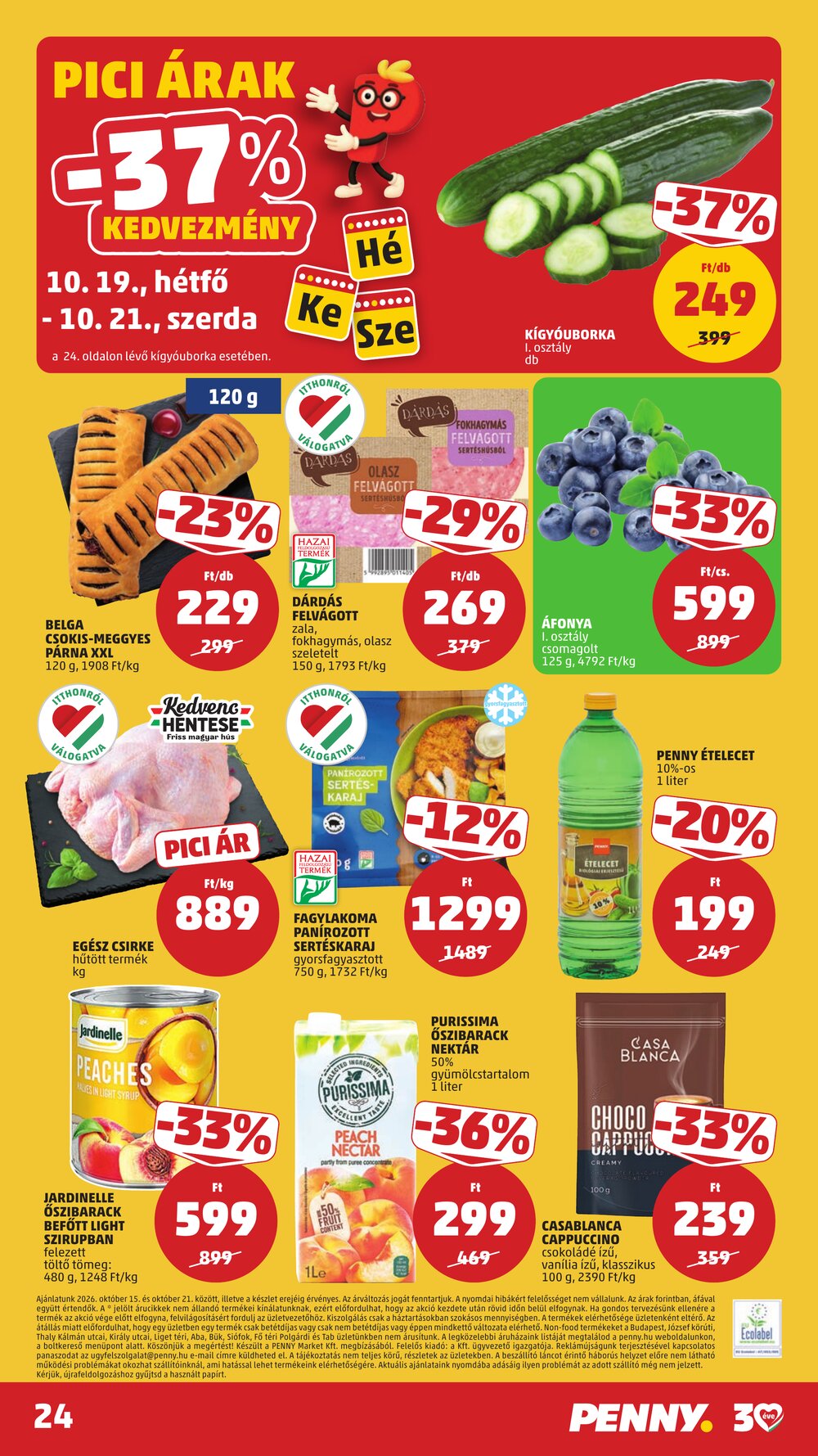 Penny Market akciós újság 2026.10.15-től - 28. oldal.