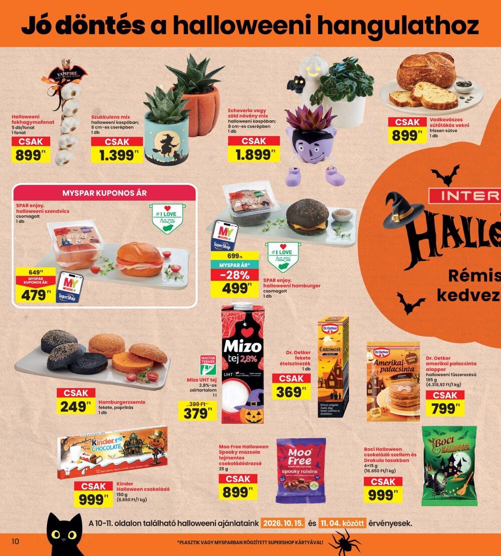 Interspar akciós újság 2026.10.15-től - 10. oldal.