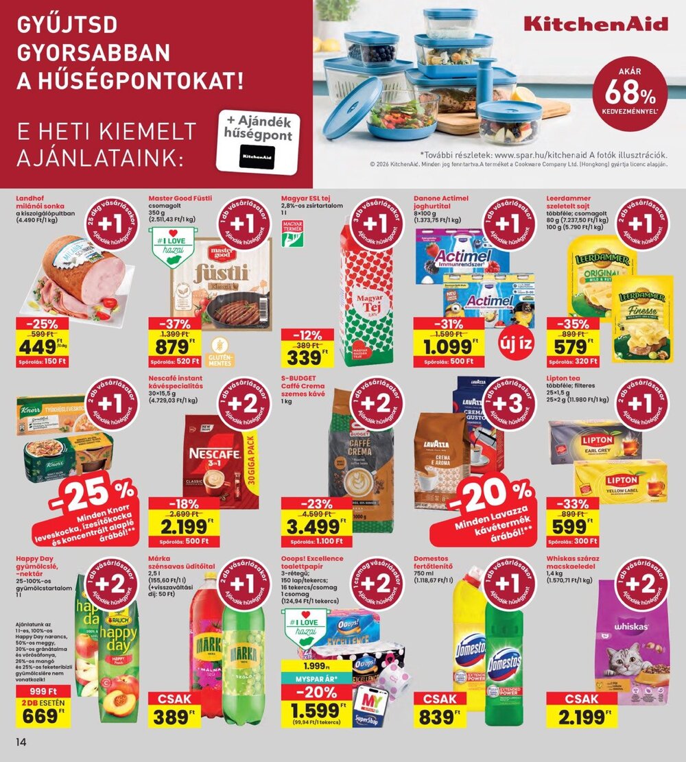 Interspar akciós újság 2026.10.15-től - 14. oldal.