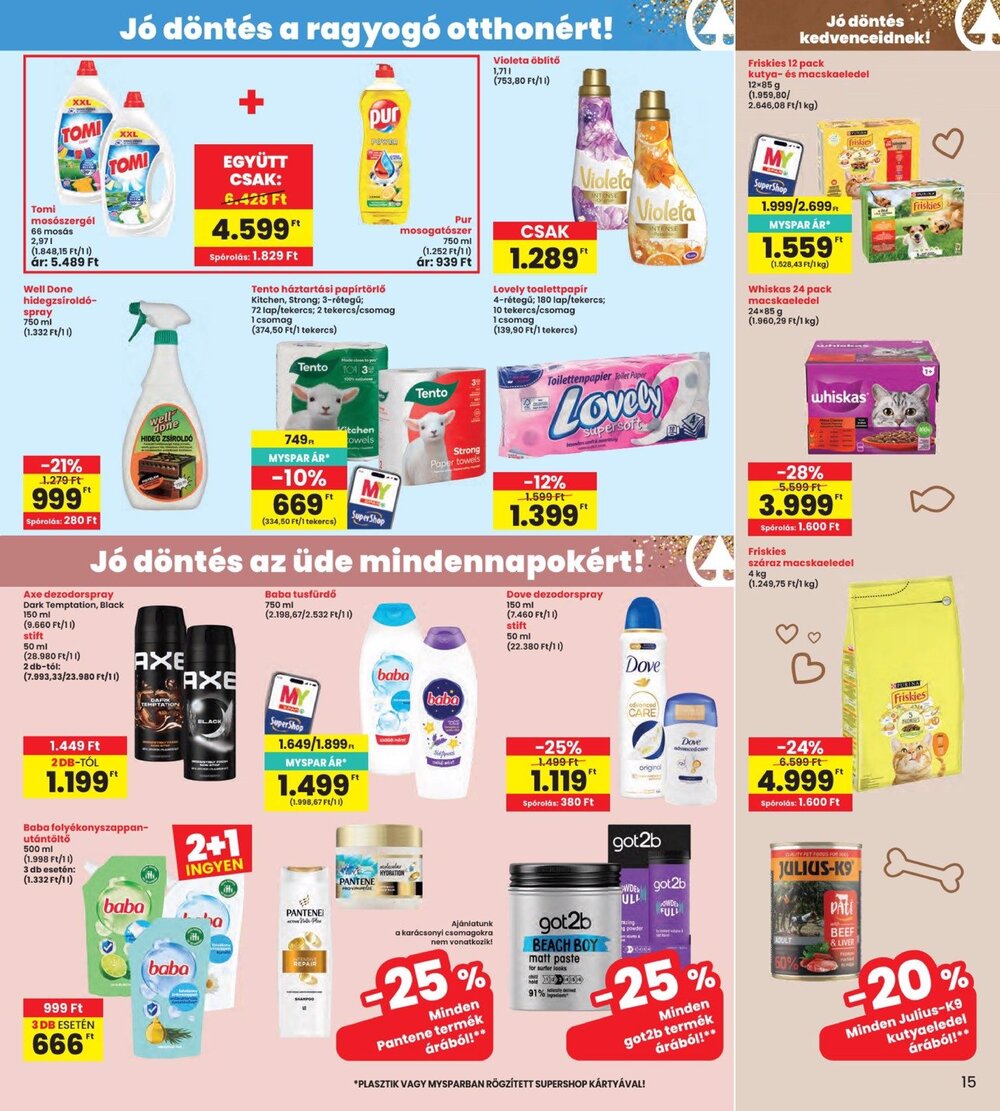 Interspar akciós újság 2026.10.15-től - 15. oldal.