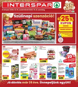 Interspar akciós újság 2026.10.15-től