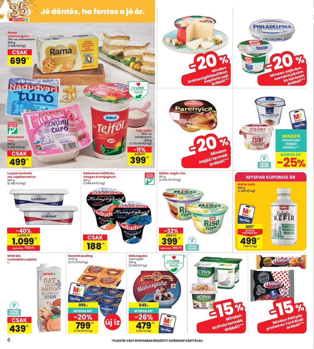 Interspar akciós újság 2026.10.15-től - 6. oldal.