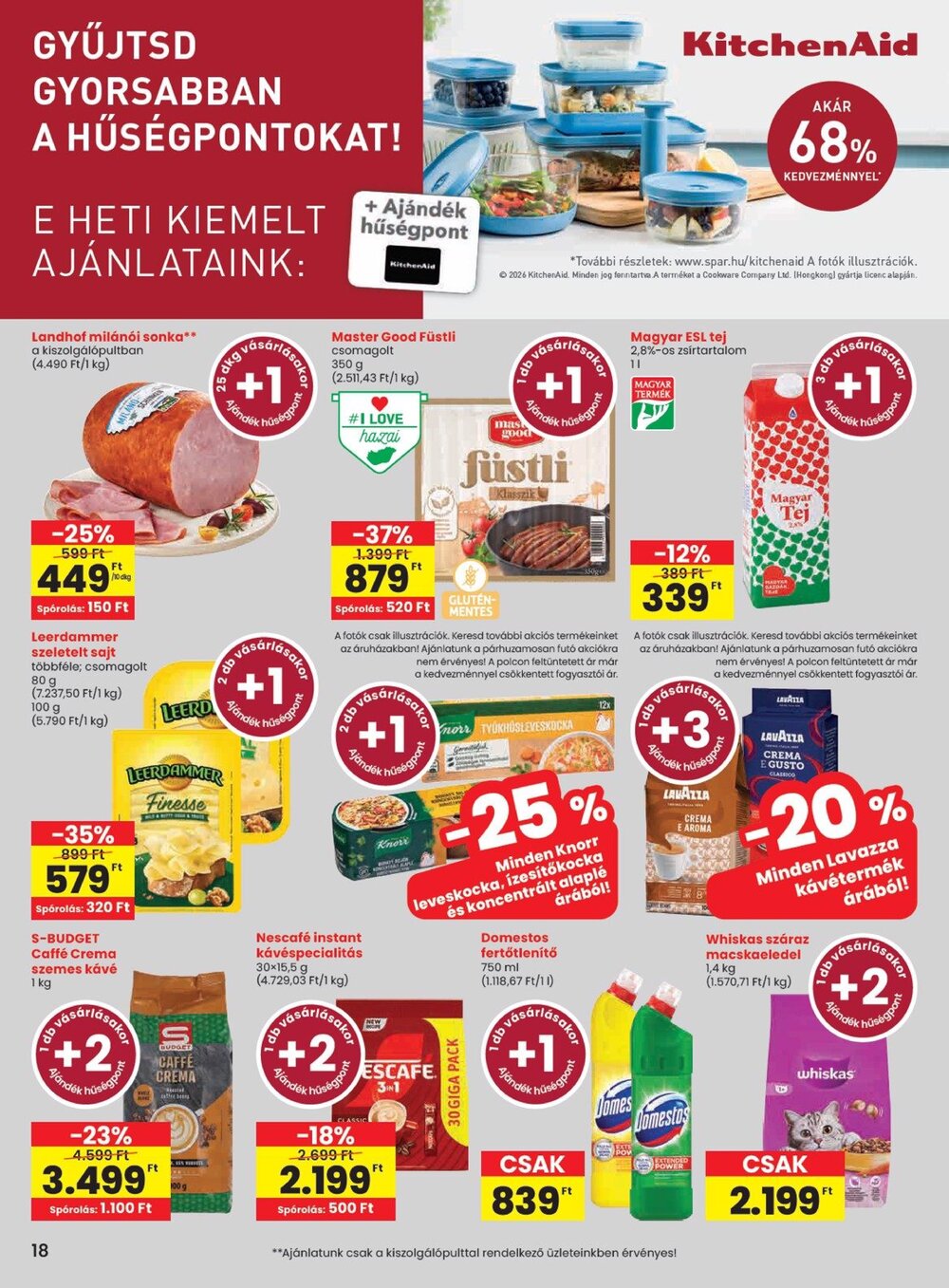 Spar akciós újság 2026.10.15-től - 18. oldal.