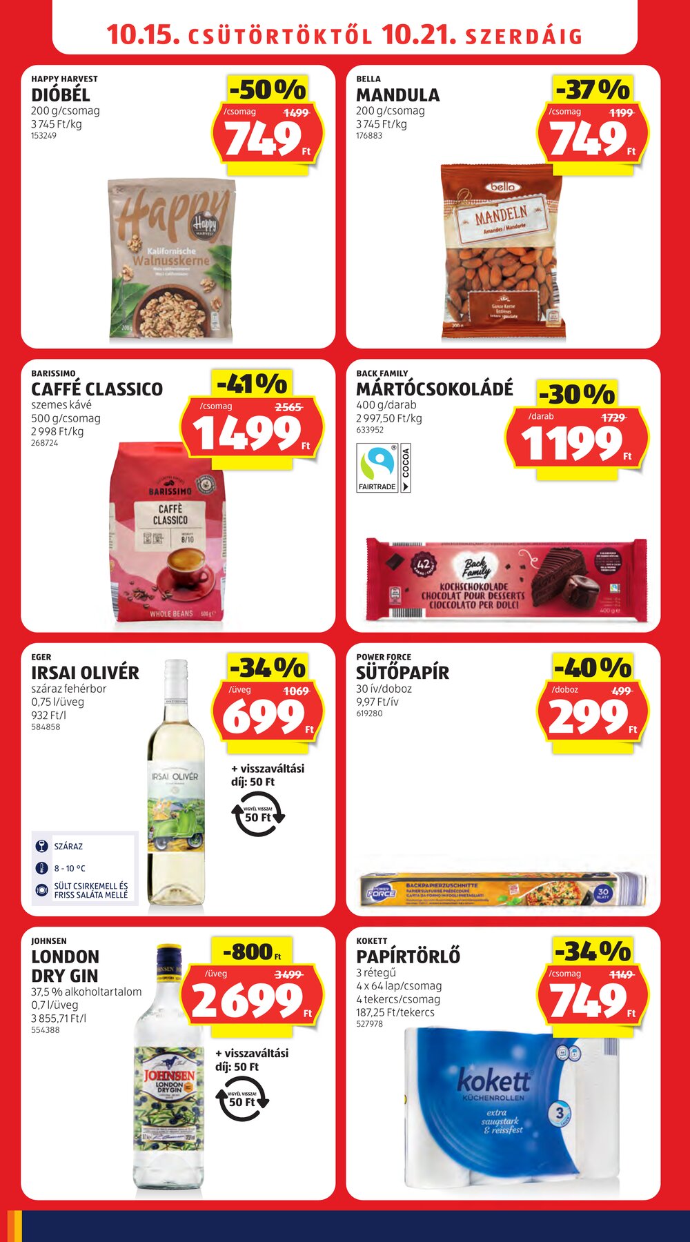 Aldi akciós újság 2026.10.15-től - 10. oldal.