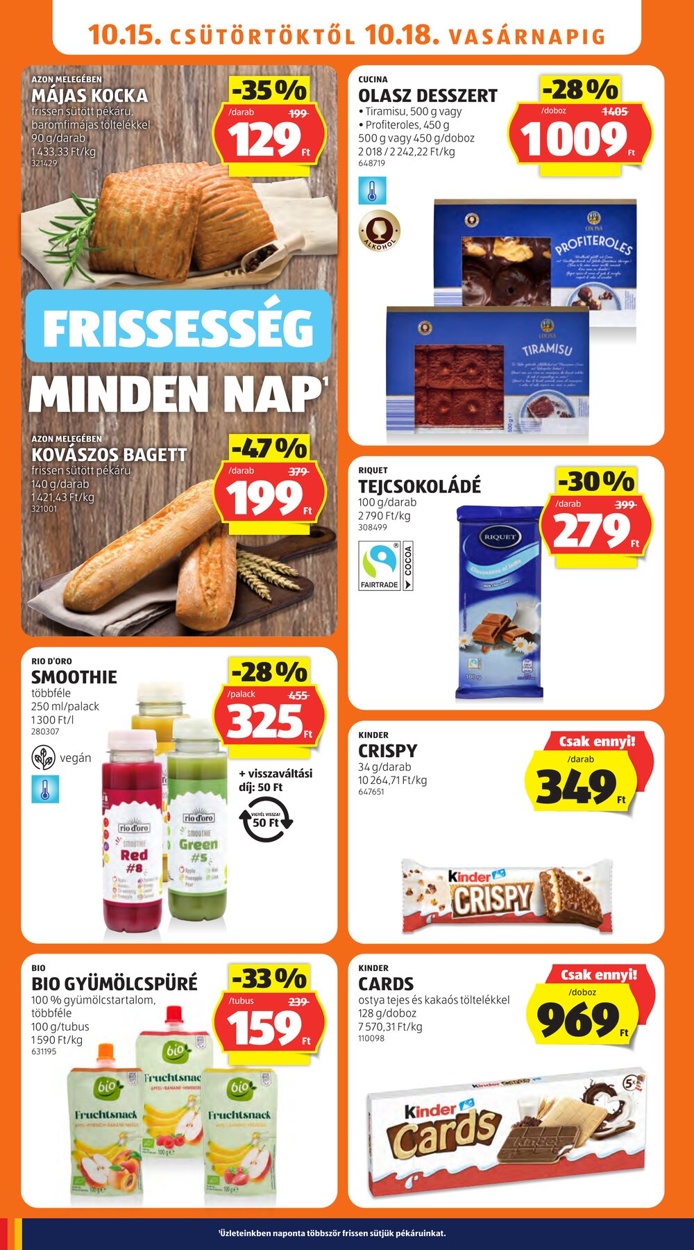 Aldi akciós újság 2026.10.15-től - 14. oldal.