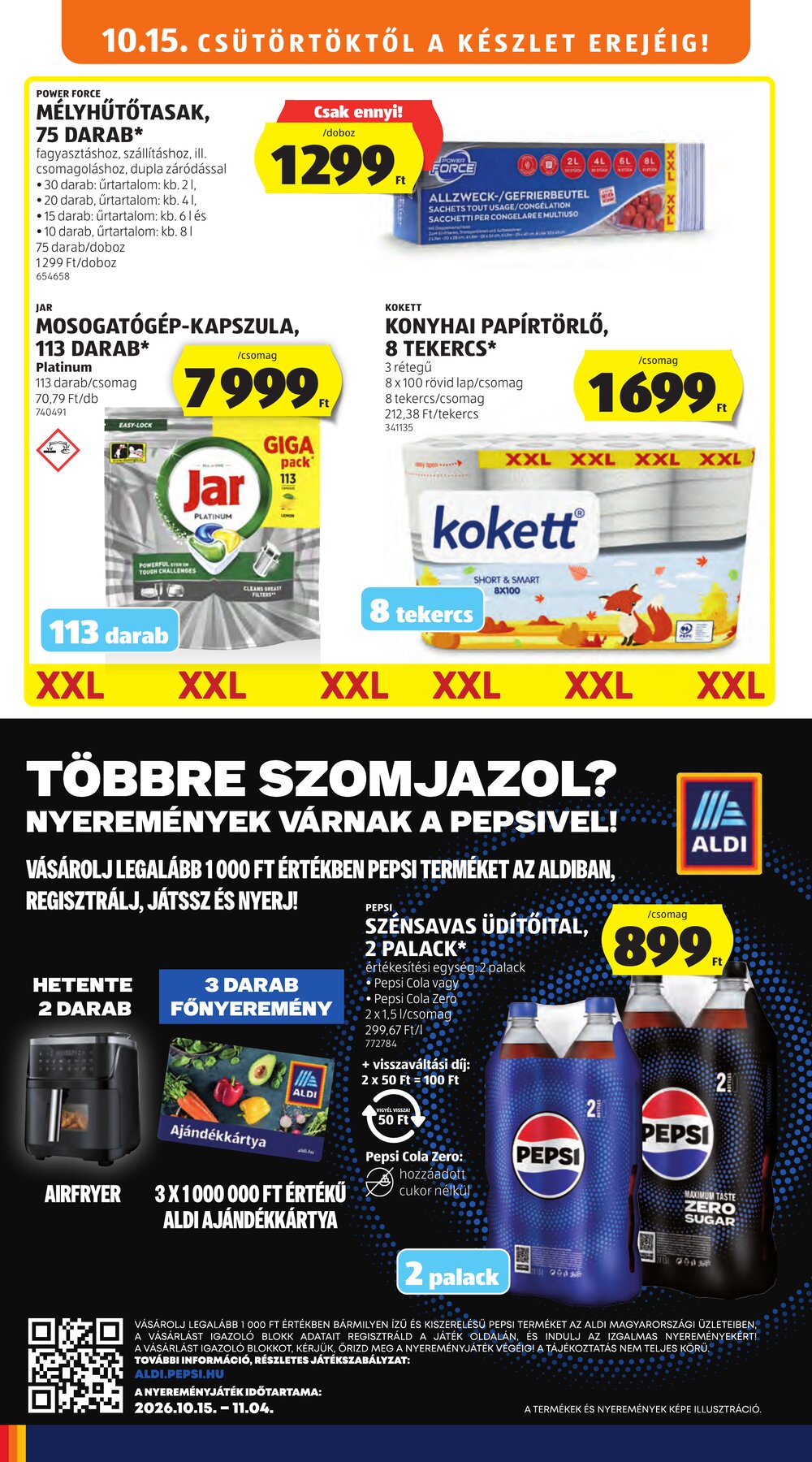 Aldi akciós újság 2026.10.15-től - 18. oldal.