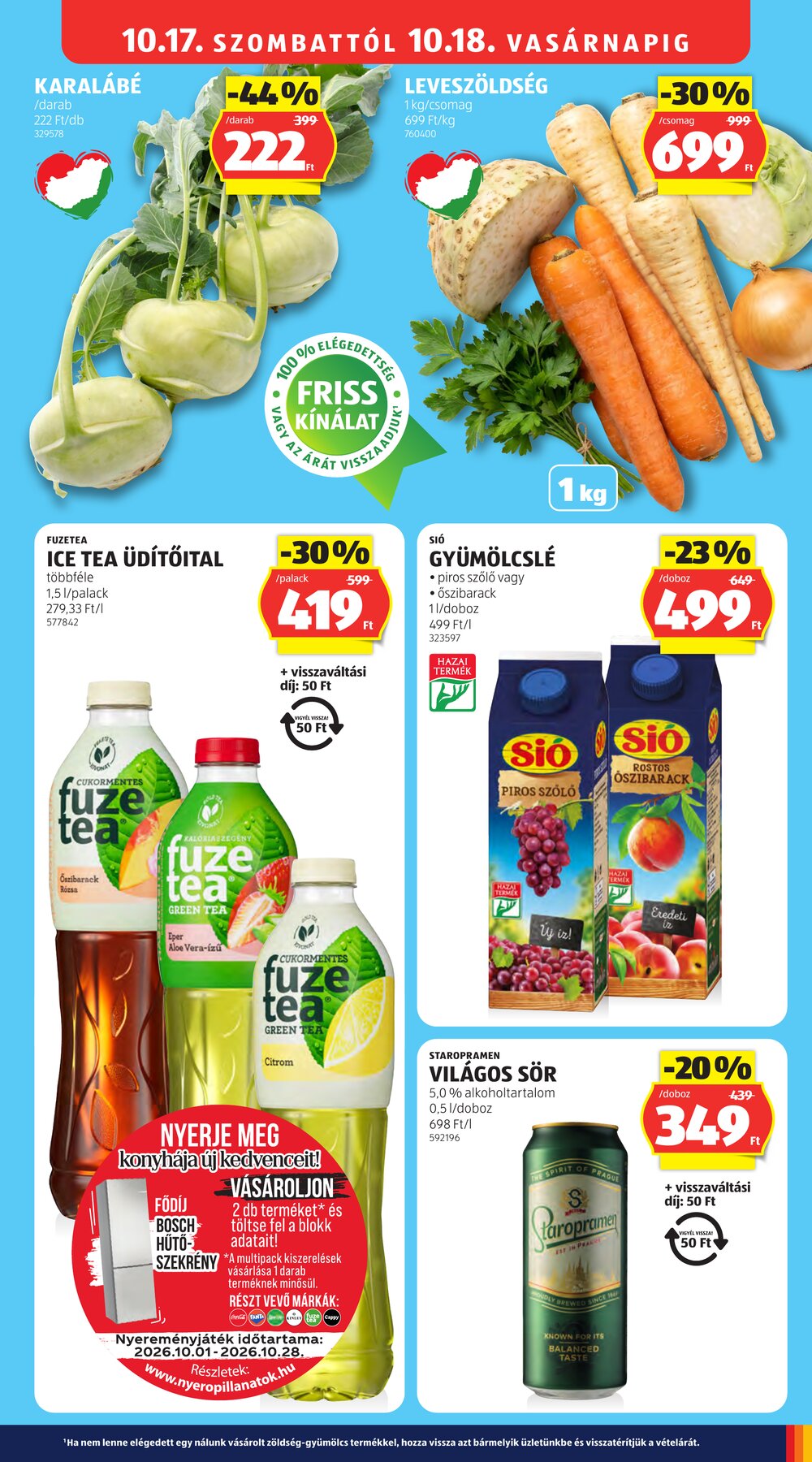 Aldi akciós újság 2026.10.15-től - 25. oldal.