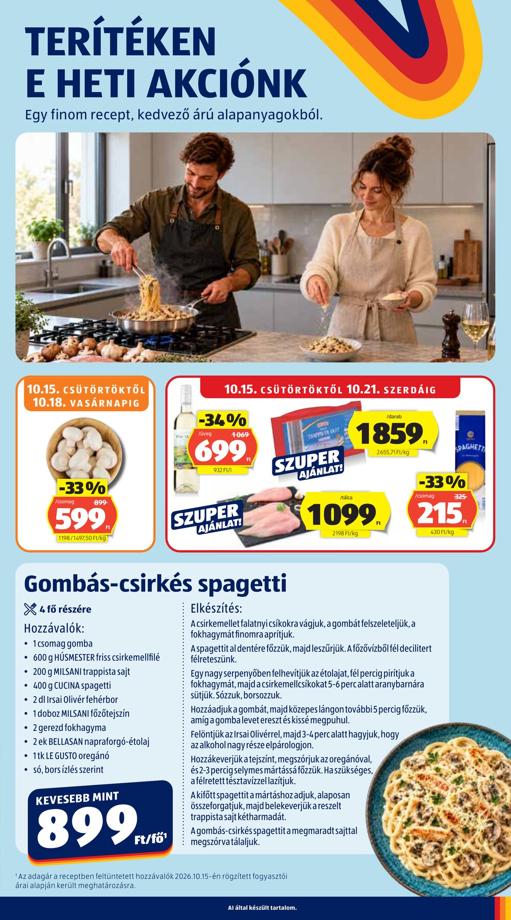 Aldi akciós újság 2026.10.15-től - 27. oldal.