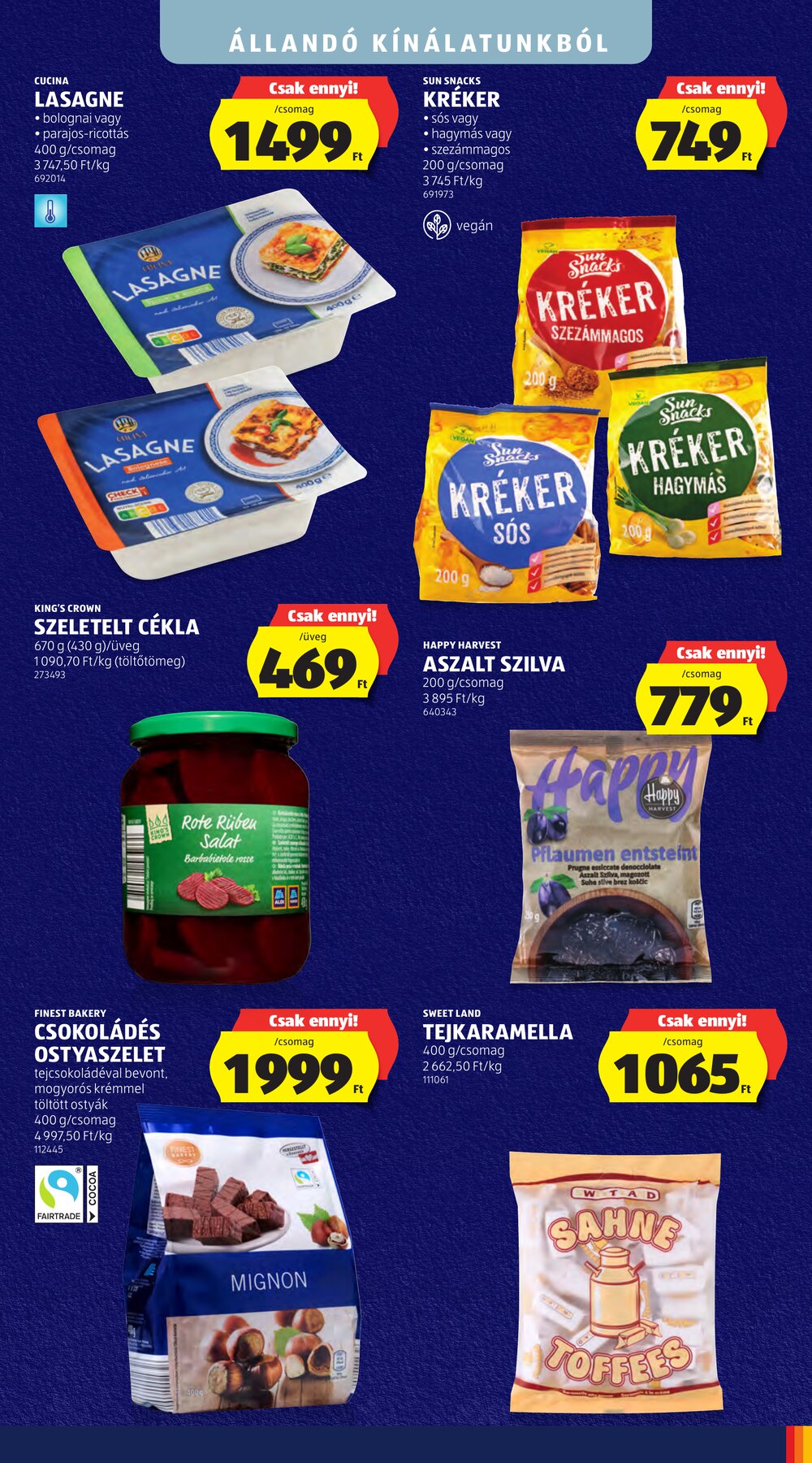 Aldi akciós újság 2026.10.15-től - 3. oldal.