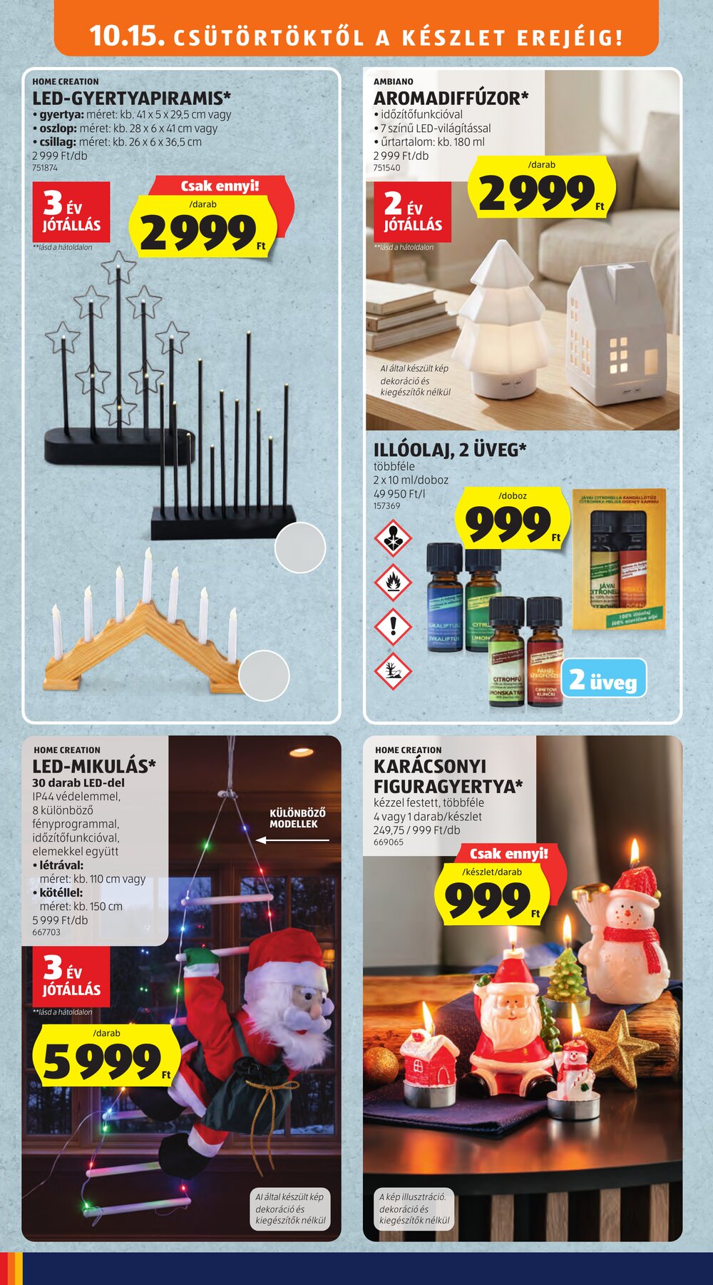 Aldi akciós újság 2026.10.15-től - 36. oldal.