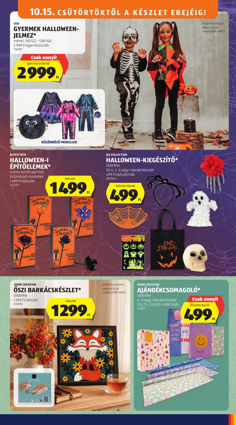 Aldi akciós újság 2026.10.15-től - 39. oldal.
