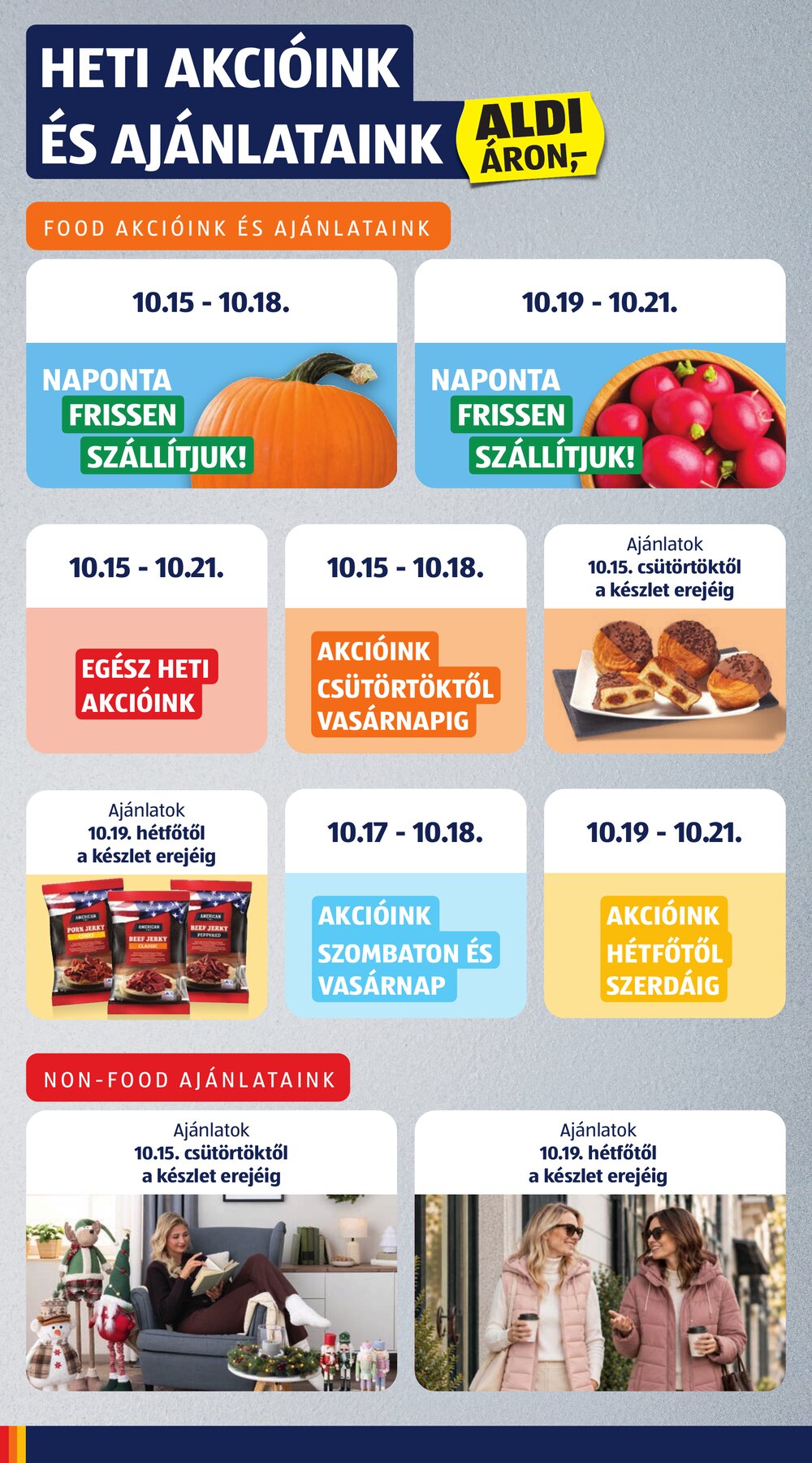 Aldi akciós újság 2026.10.15-től - 4. oldal.