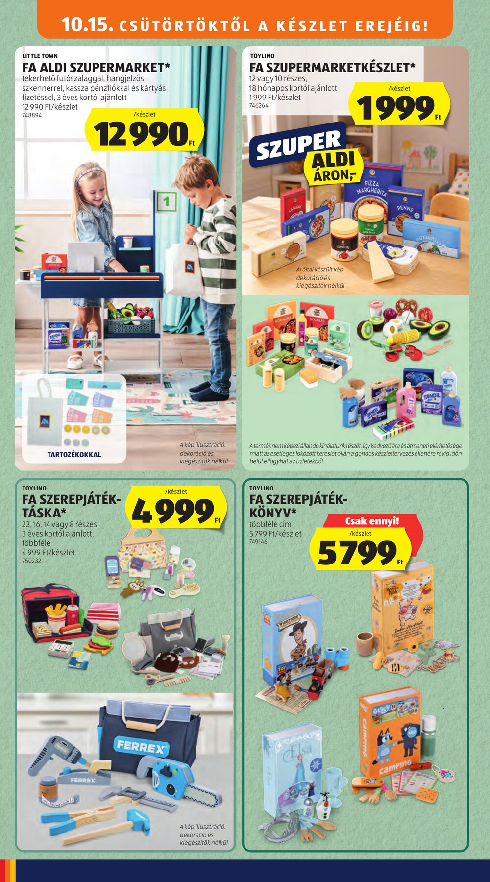 Aldi akciós újság 2026.10.15-től - 40. oldal.